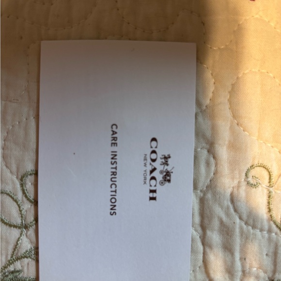 Coach Metallic Oxblood Garnet Margot Leather Satchel - Picture 14 of 16